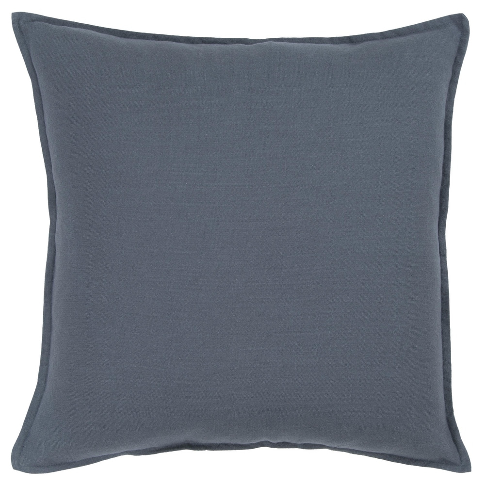 Rizzy Home Cotton Slub Solid Decorative Throw Pillow, 20x20