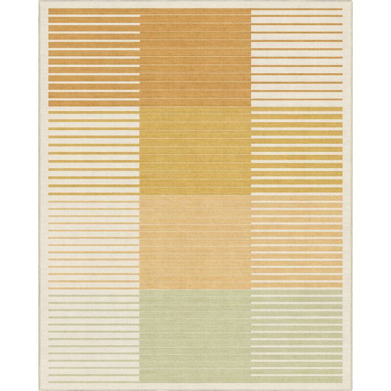 Well Woven Apollo Elemental Grove Modern Geometric Low Pile Area Rug