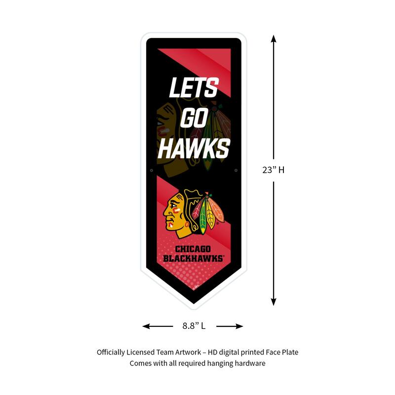 Chicago Blackhawks LED Lighted Sign
