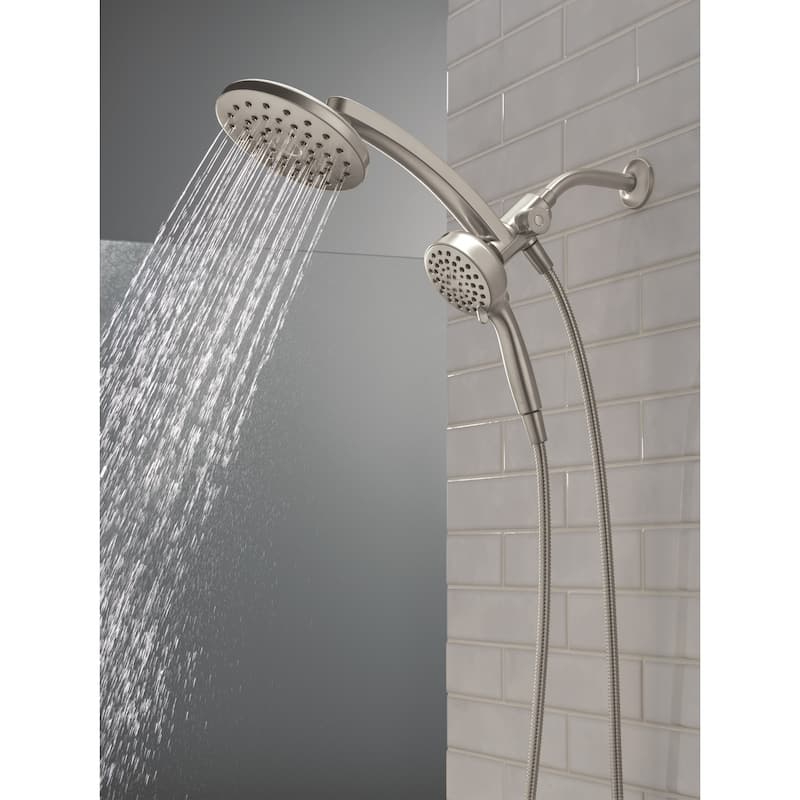 Delta 75649 PivotPro 1.75 GPM 3-in-1 Shower Head and 6 Setting Hand