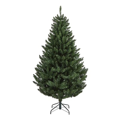 6ft. Spruce Artificial Christmas Tree with 838 Branches - Classic Seasonal Holiday X-Mas Glow