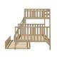 preview thumbnail 7 of 20, Scandinavian Twin Over Full Bunk Bed With Twin-Size Trundle