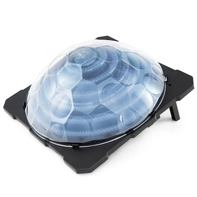 Gymax Solar Dome Heater w/ Transparent Cover Black Heating Coil