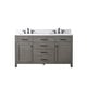 preview thumbnail 90 of 99, Sudio Design Bathroom Vanity Jasper Textured Collection