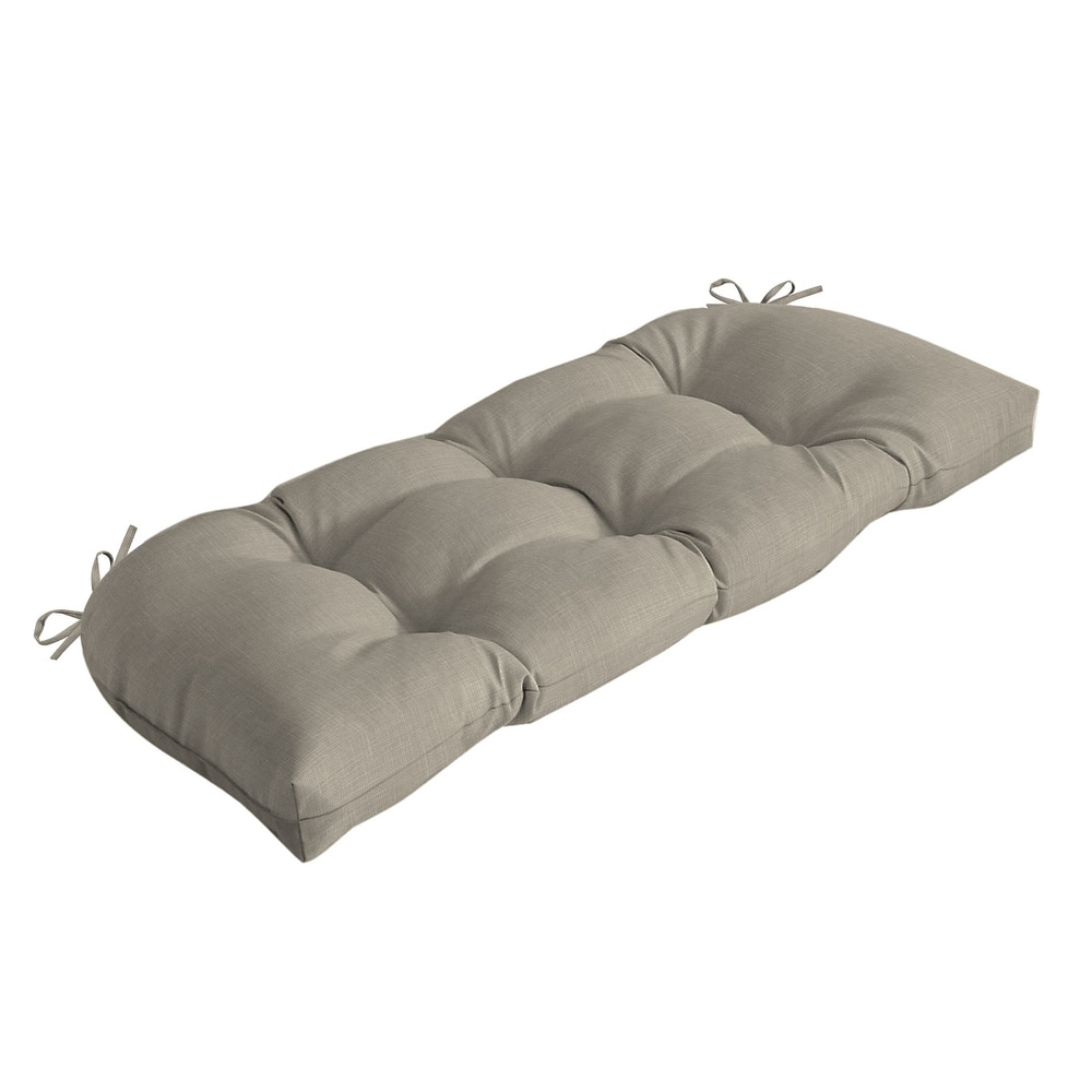 ARDEN earthFIBER Outdoor Wicker Settee Cushion, 41.5 x 18