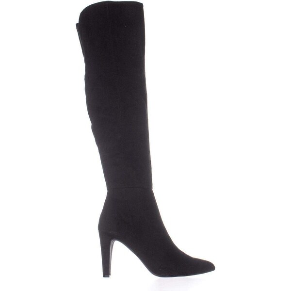 Material Girl Candice Dress Boots Black 