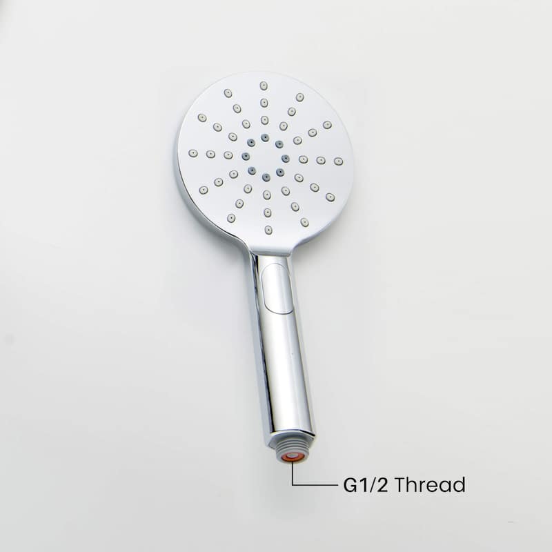 Circular 3 Settings ABS Handheld Shower Head