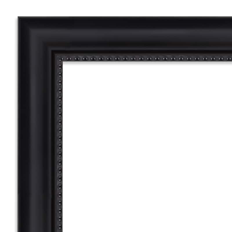 Amanti Art Astor Black Framed Dry Erase Magnetic Board