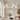 LALUZ Modern Gold 6-Light Wheel Chandelier Textured Glass Light for Dining Living Room - 33.5"Dx20.5“H