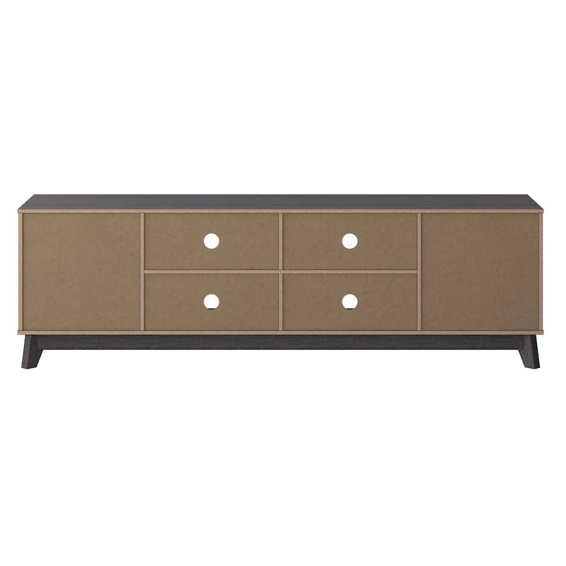 Hollywood Modern TV Stand with Drawers for TV's up to 85"