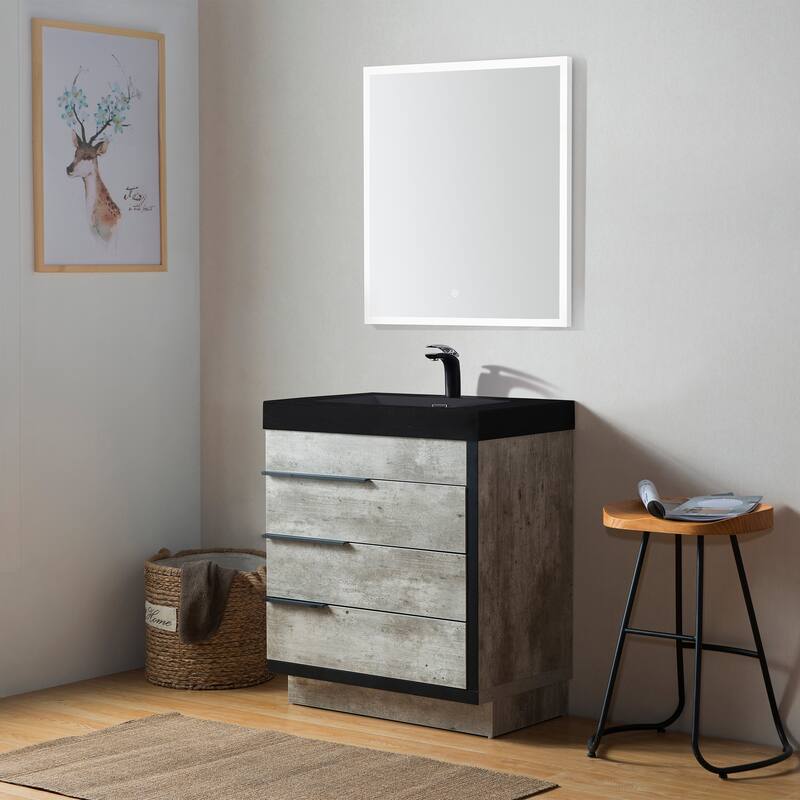 Hatcher 30" Single Bathroom Vanity Set