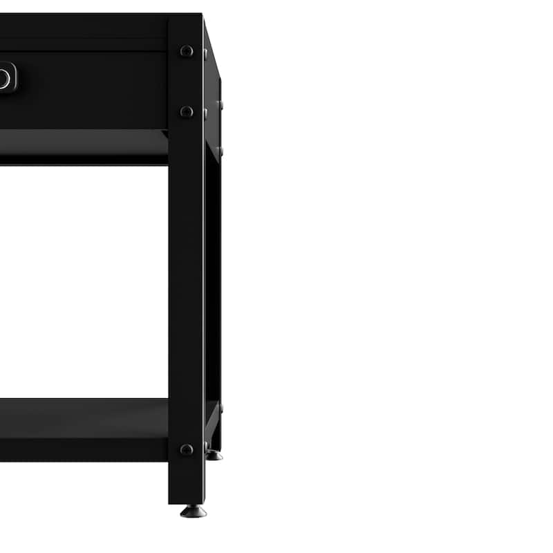 double-layer coffee table with hidden compartment and fingerprint lock - Living room dining table