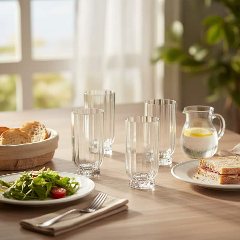 Bormioli Rocco Set of 4 Florian Highball Glasses