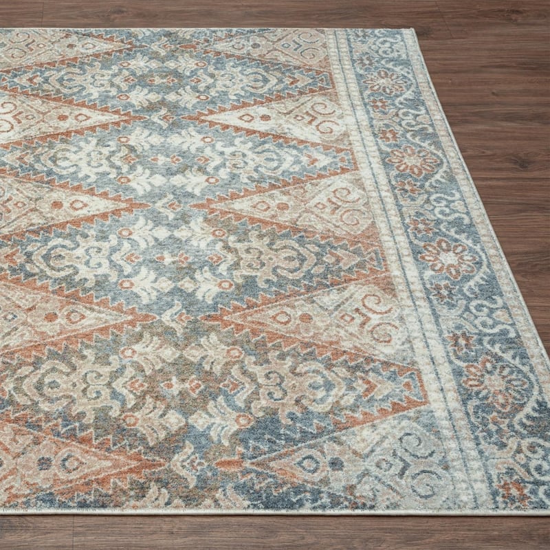 Luxe Weavers Oriental Geometric Area Rug for Bedrooms - 8' x 10'