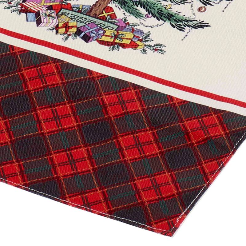 Spode� Christmas Tree Tartan 14" x 72" Runner - RNR 72"