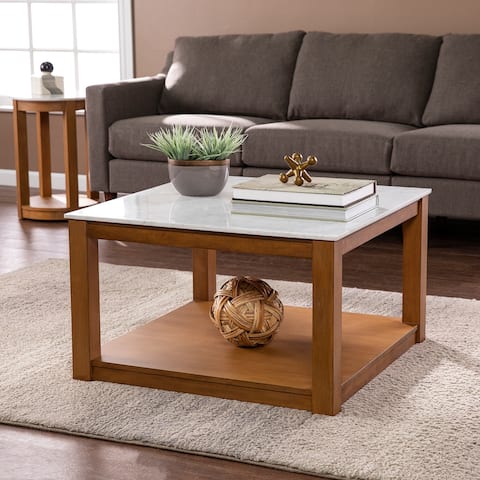 Carmona Natural Wood Cocktail Table
