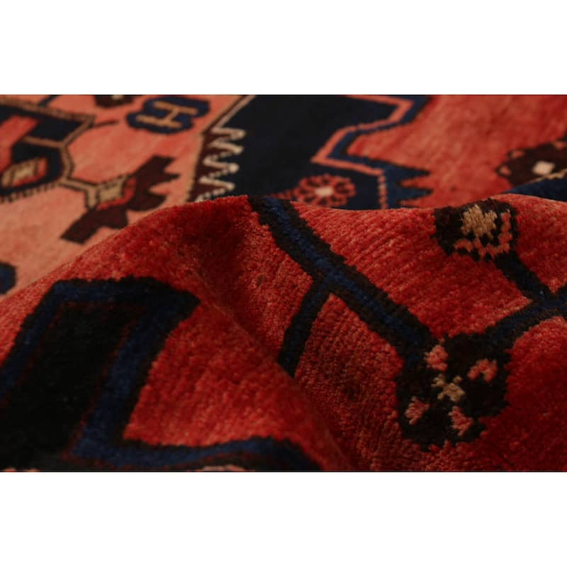 ECARPETGALLERY Hand-knotted Anadol Red Wool Rug - 3'7 x 10'4