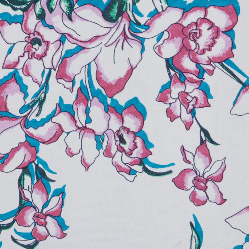 Novica Handmade Delicious Blooms Cotton Table Runner