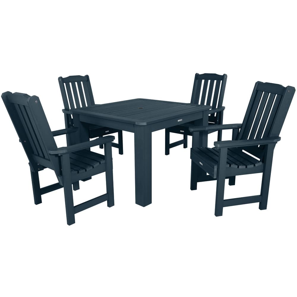 Lehigh 5-Piece Outdoor Dining Set - 42" x 42" Table, Dining-height