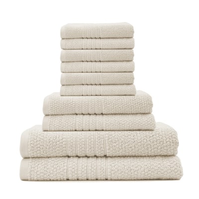 Softee 10-Piece 100 Cotton Bath