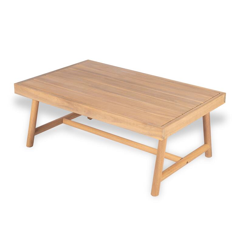 Christopher Knight Home - Delano Outdoor Acacia Wood Patio Set