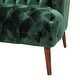 preview thumbnail 22 of 32, Adelia Modern Glam Tufted Velvet Sofa by Christopher Knight Home