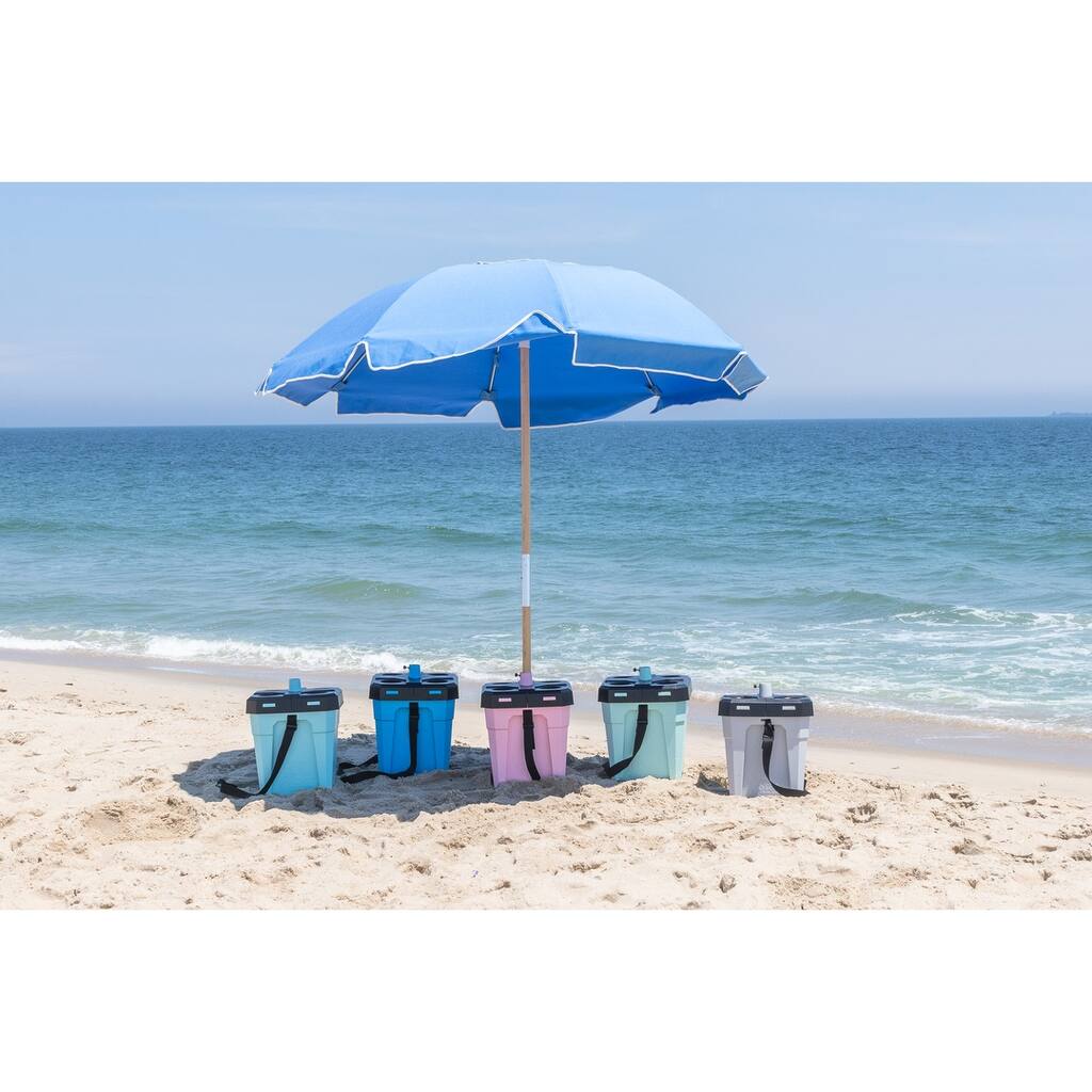 The U-Stand & Beach Umbrella Beach Glass