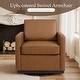 preview thumbnail 51 of 154, Set of 2 Modern Swivel Accent Armchairs Upholstered Arm Chairs