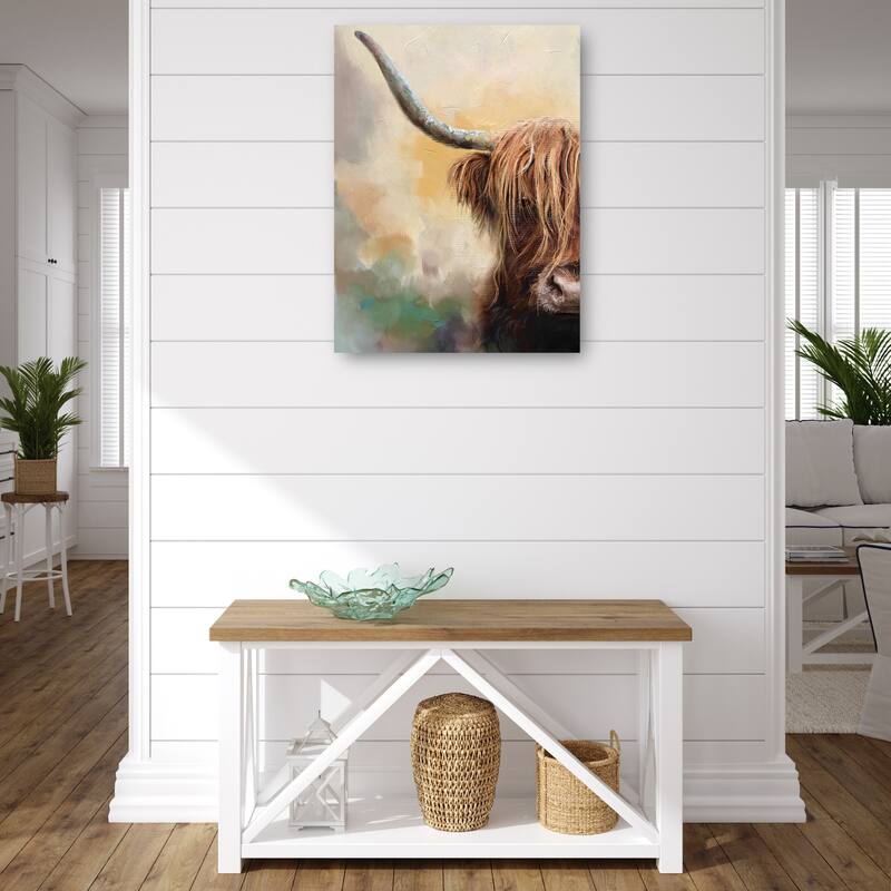 Highland By Studio Arts Canvas Art Print