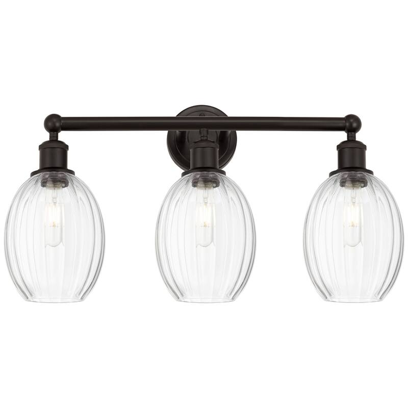 Innovations Lighting 616-3W-13-25 Preston Vanity Preston 3 Light 25" - Oil Rubbed Bronze / Clear
