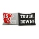 preview thumbnail 18 of 19, Lush Decor American Football Reversible Oversized Kids Quilt