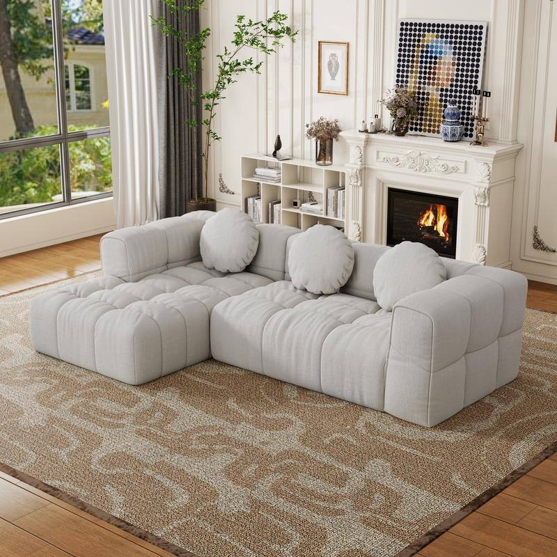 103" L-Shaped Modular Sofa, Free Combination (Left and Right Facing)