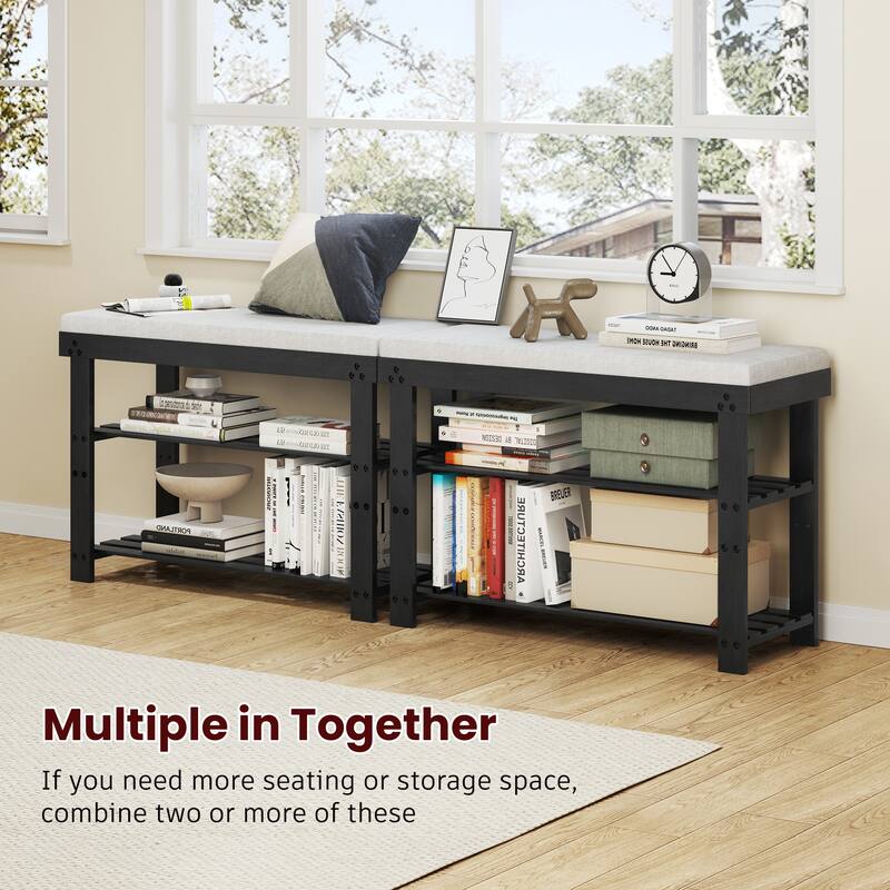 Modern & Contemporary Bench with Cushuion
