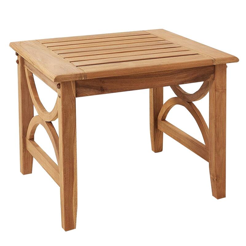 Cambridge Casual Lowell Teak Outdoor Side Table