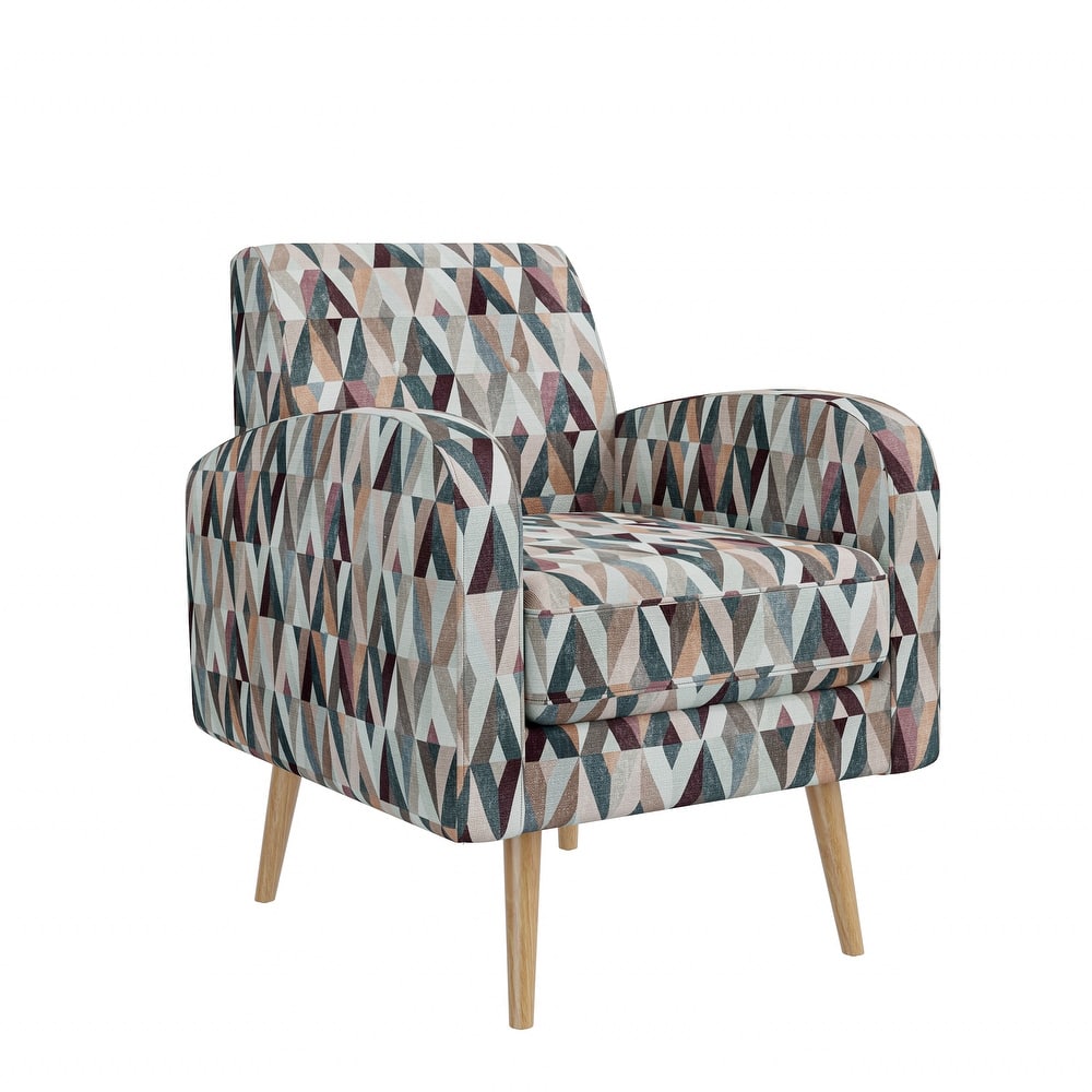 Mindy Mid-Century Modern Small Space Accent Armchair