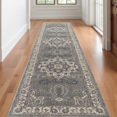 Loyaj Power Loomed Area Rug By HomeRoots - 120' X '26' X '0.32