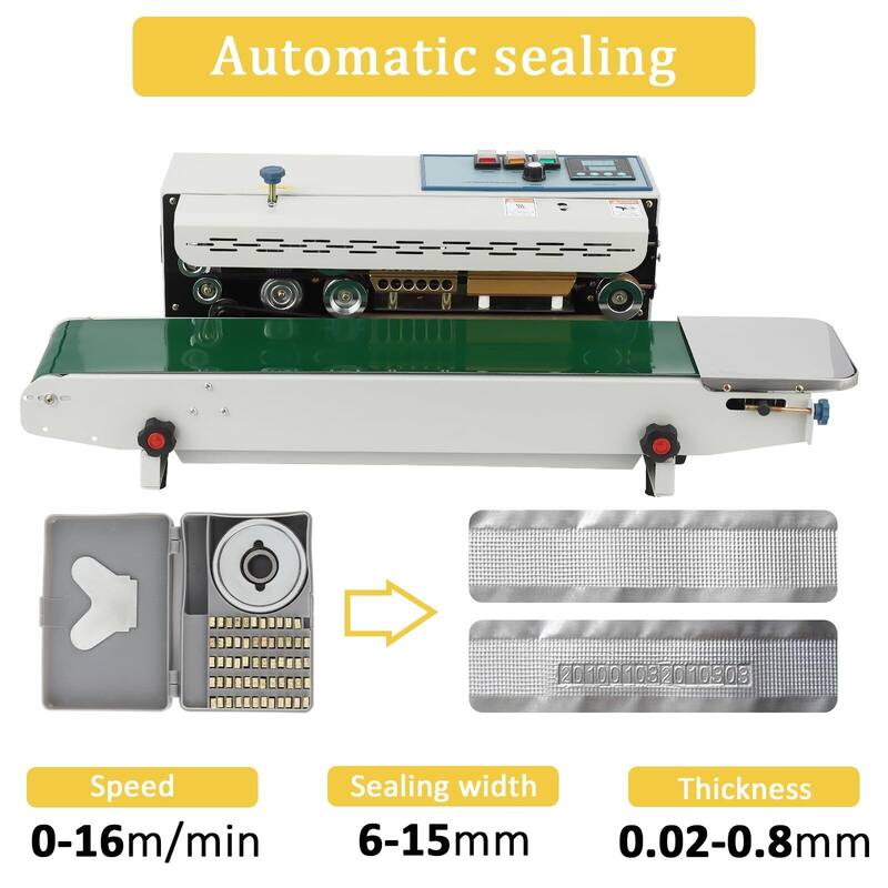 Continuous Band Sealer, Digital Temperature Control