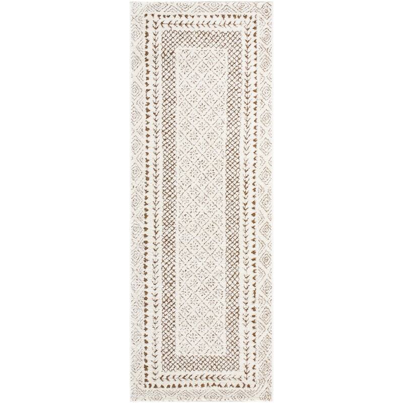 Livabliss Freud Bohemian Bordered Area Rug