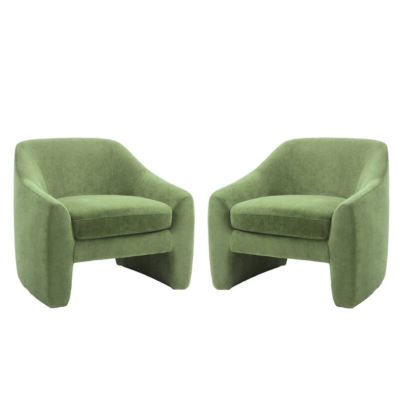 Modern Upholstered Oversized Accent Chairs