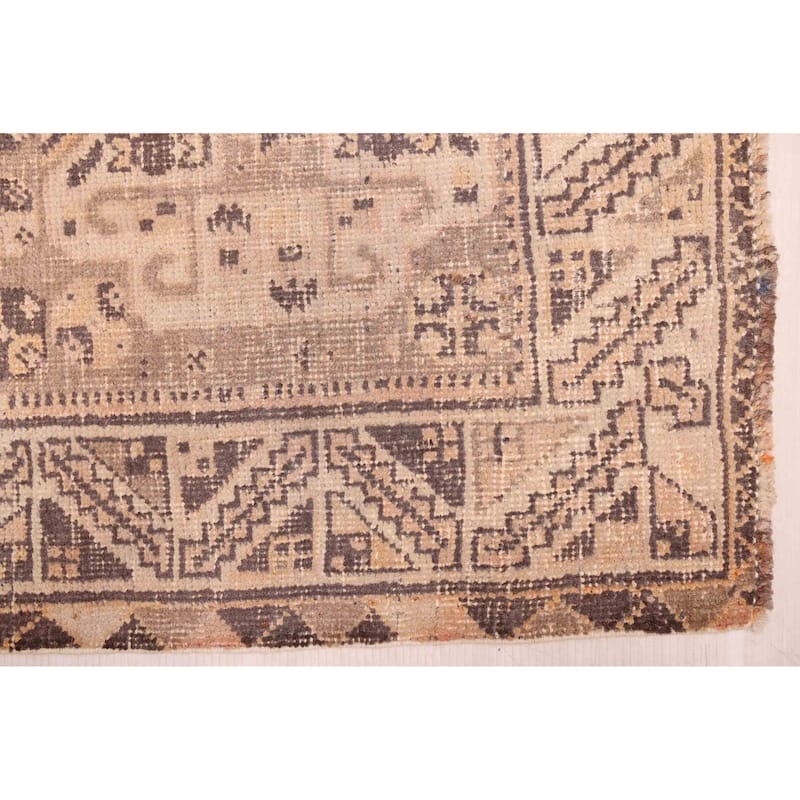ECARPETGALLERY Hand-knotted Antalya Vintage Light Copper Wool Rug - 5'2 x 8'10