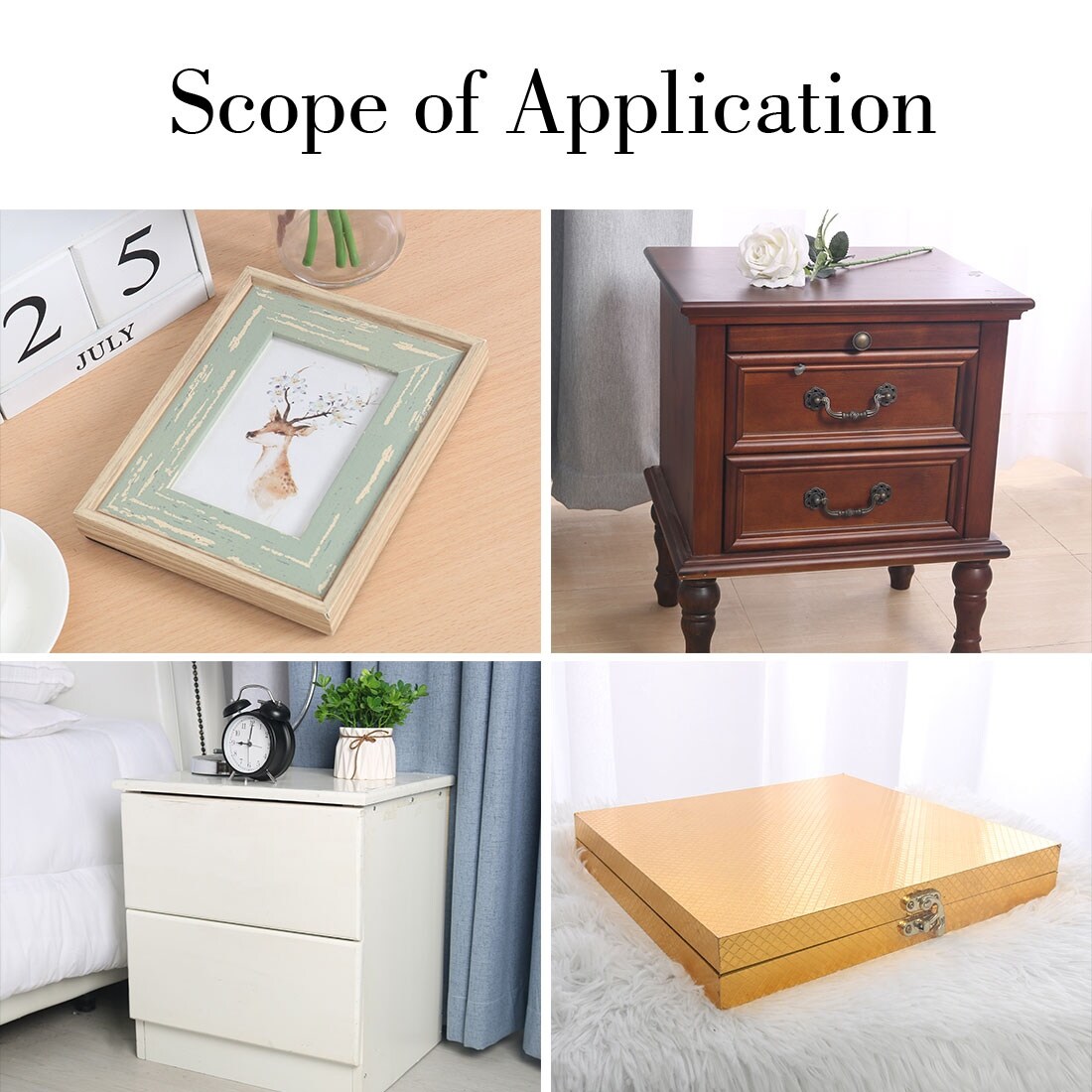 8pcs Box Corners Protectors Bronze Tone Triangle Frame Box Furniture Protector 1 57 X 1 57 X 0 39 8pcs Overstock 28962100