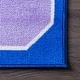 preview thumbnail 5 of 7, Nuloom Blue Playtime Geometric Octagons Educational Kids Area Rug