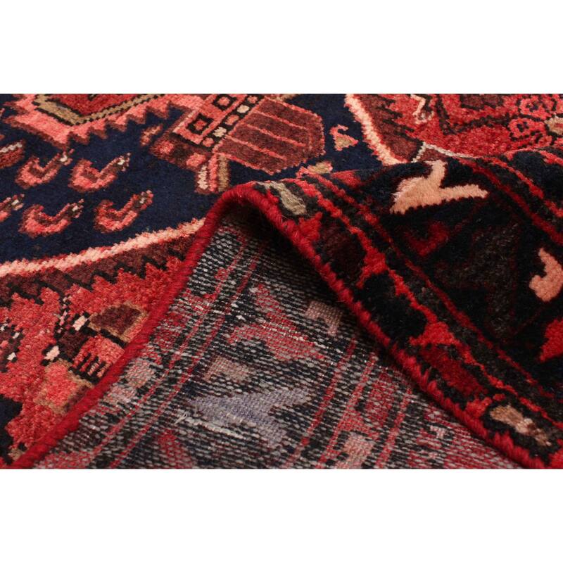 ECARPETGALLERY Hand-knotted Anadol Red Wool Rug - 3'1 x 10'1