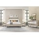preview thumbnail 16 of 14, Bridges Modern Two-Tone Acacia Wood 4-Piece Bedroom Set King