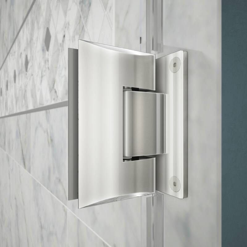 DreamLine Unidoor 30 in. W x 72 in. H Frameless Hinged Shower Door - 30" W