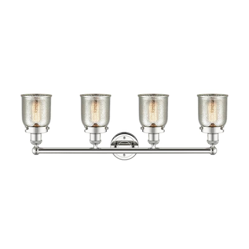 Innovations Lighting Small Bell - 4 Light 34" Bath Vanity Light