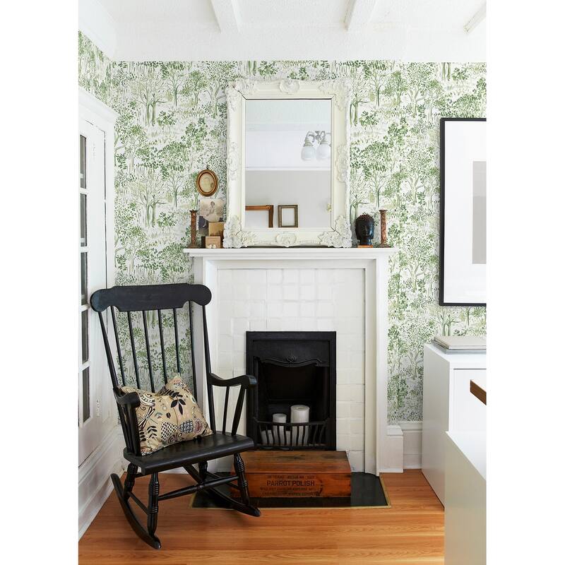 Chesapeake Walden Green Forest Wallpaper