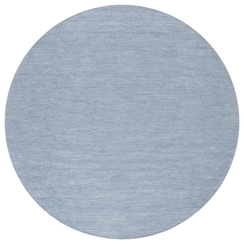 SAFAVIEH Handmade Montauk Willie Cotton Rug - 6' Round - Blue