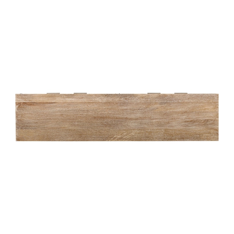 Dayton 72-inch Mid-Century Modern Sideboard In Channeled Mango Wood