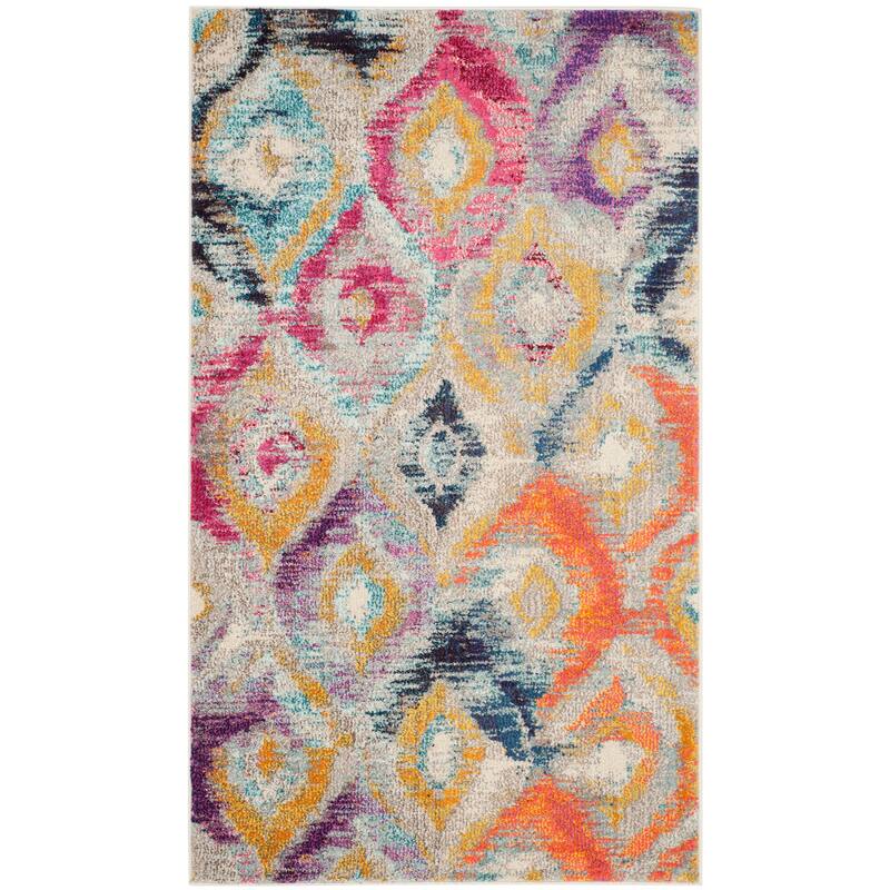 SAFAVIEH Monaco Sveva Boho Ogee Watercolor Rug